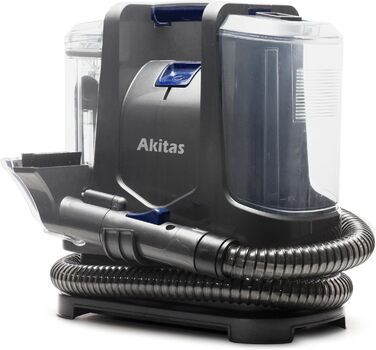 Акіта 600W мийний пилосос для меблів, 2 баки, самоочищення, для видалення плям від тварин, компактний, портативний (X6)
