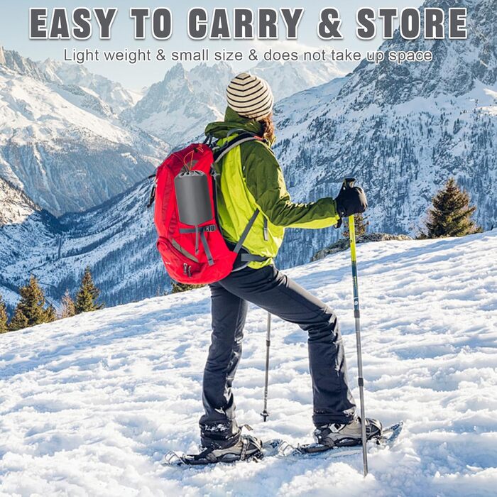 Надувна туристична матрац Isomatte з самонадуванням, водовідштовхувальна, з насосом та подушкою, сірий колір. Підходить для кемпінгу, походів, риболовлі та подорожей.