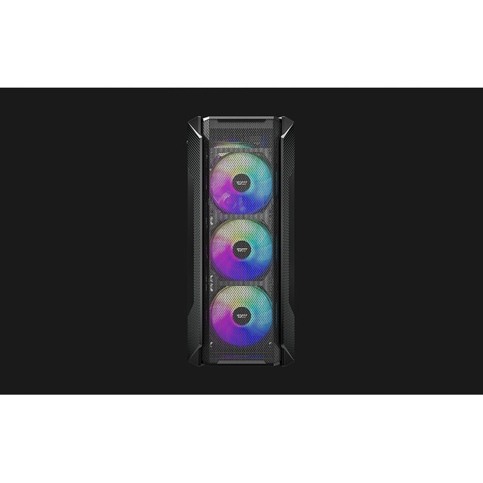 Корпус для комп'ютера Darkflash LEO, чорний, ATX, USB 3.0, Midi Tower