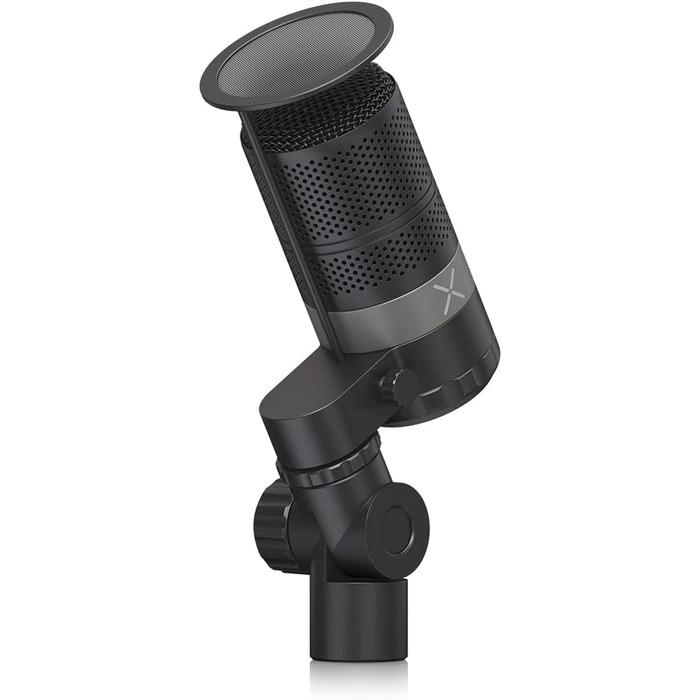 TC Helicon GoXLR MIC - Динамічний мікрофон для стрімінгу та бродкасту з вбудованим поп-фільтром, чорний