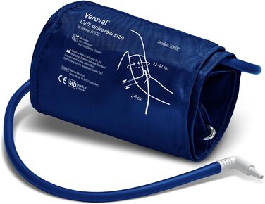 Veroval Compact + Тонометр на плечі BPU 26: виявлення фібриляції передсердь (AFib), передача даних у додаток, Bluetooth