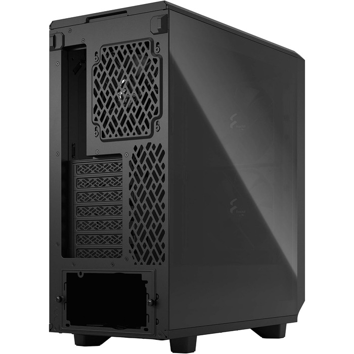 Корпус для комп'ютера Fractal Design Meshify 2 Compact Black ATX Mid Tower (Black TG Light Tint), високий повітряний потік