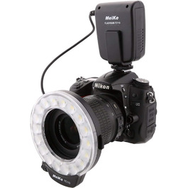 Кольцевий світловий прилад Meike FC-110 для камер Canon, Nikon, Pentax, Olympus