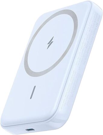 Anker PowerCore Magnetic 5K: Бездротова батарея 5000mAh для iPhone 17/16/15/14/13/12 (фіолетовий)