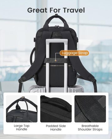 LOVEVOOK Рюкзак для ручної поклажі, жіночий, 15.6