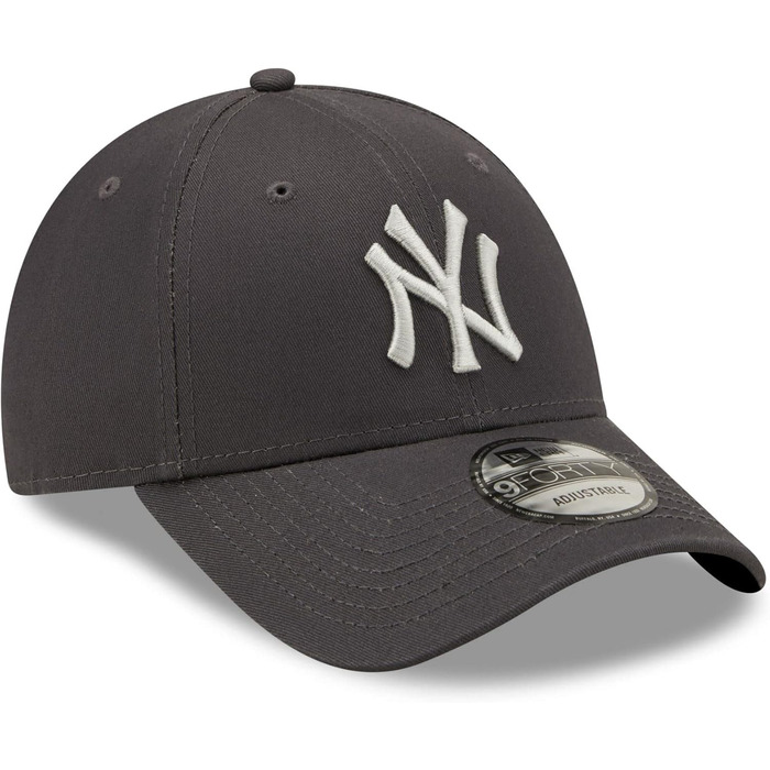 Кепка New Era New York Yankees MLB Essential 9Forty Graphite - регульована, універсальний розмір
