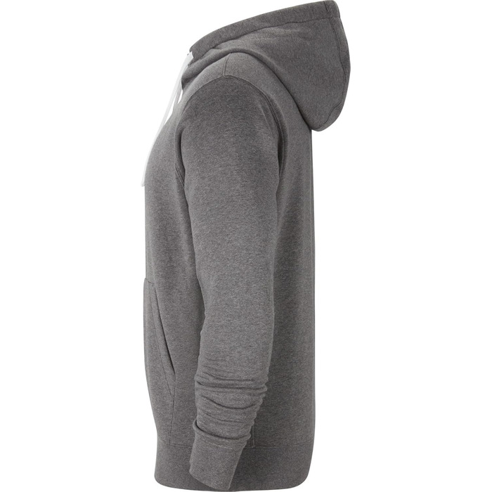 Чоловіча толстовка Nike Park 20 Full Zip Hoodie з капюшоном на блискавці, Charcoal Heather/White, розмір S