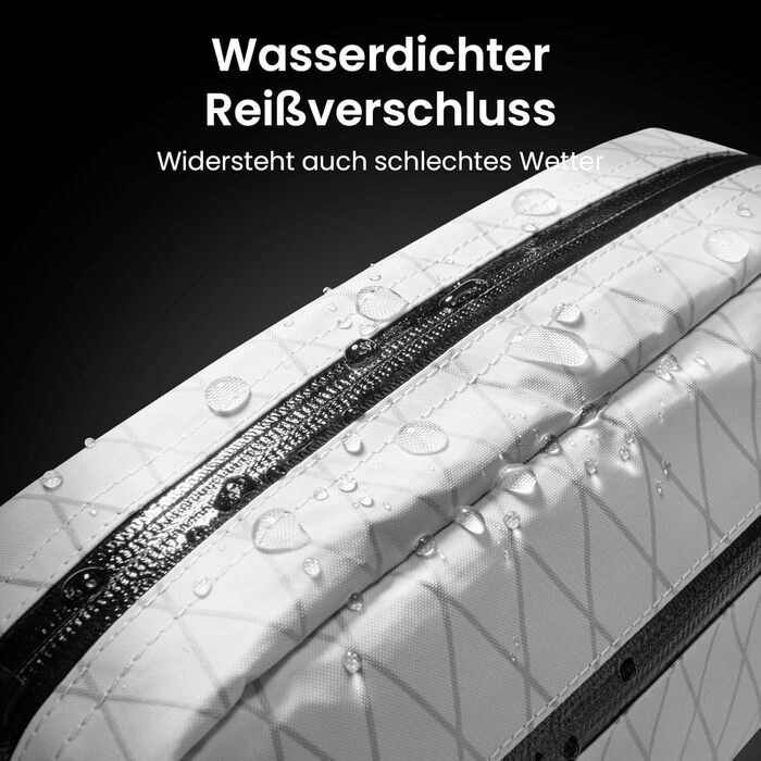 tomtoc X-Pac нагрудна сумка для чоловіків та жінок, 1,5 л, білий колір. RFID захист, для подорожей, повсякденного використання.