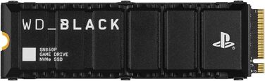 SSD WD_Black SN850P 8TB NVMe PCIe Gen4 для PS5 з оптимізованим охолодженням, до 7300 МБ/с
