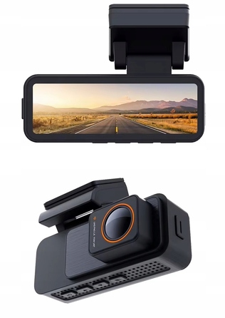 Автомобільний відеореєстратор Fastcam M9 4K UHD з Wi-Fi, кутом огляду 170° та задньою камерою