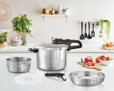 Скороварка Tefal 6 л P2580708, срібляста