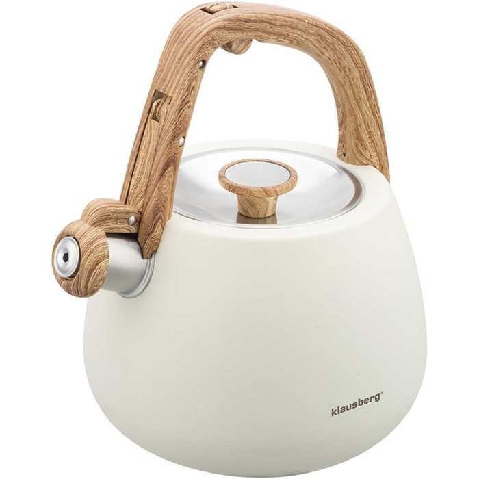 Чайник зі сталі 2.5L Induktion (Крем)