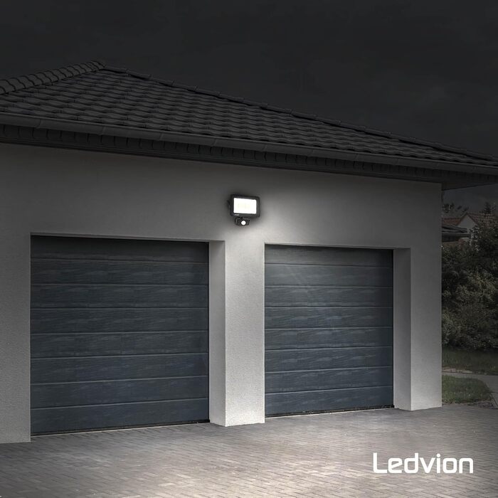 Світлодіодний прожектор Ledvion 100 Вт, 6000K, 12000 Лм, IP65, швидке підключення