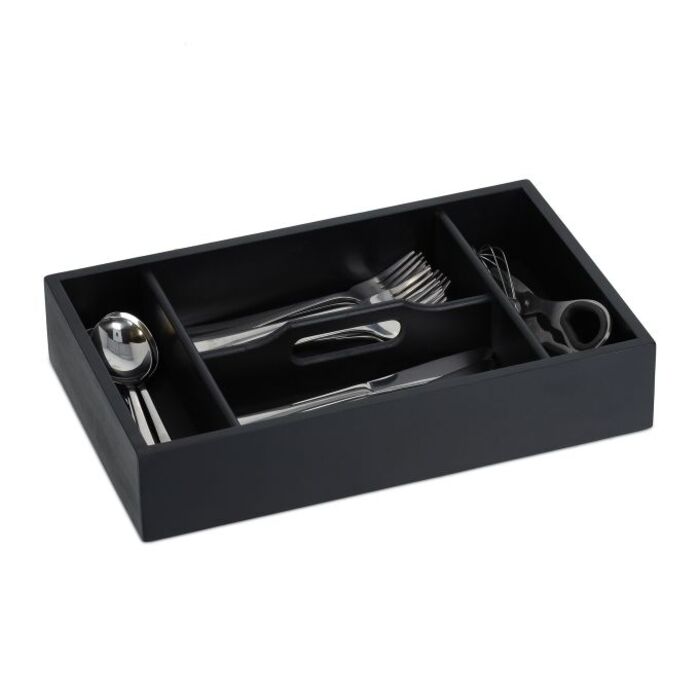 Relaxdays Cutlery Case with Carrying Handle