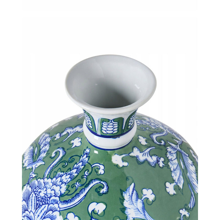 Ваза Beliani з порцеляни, 20 x 36 см