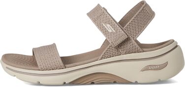 Сандалі Skechers Go Walk Arch Fit 2.0 Annie – бежеві текстильні жіночі, 38 EU