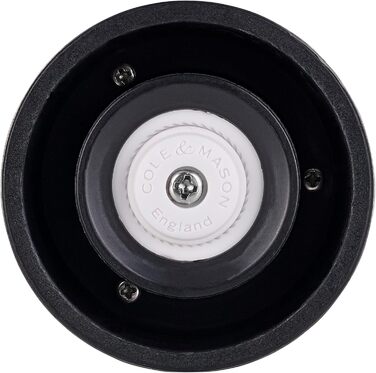 Набір для перцю та солі Cole & Mason Derwent Kastanie Roségold (2 шт.), ручний млин з регульованим керамічним жорном, дерево/акрил, 190 мм, Precision+, подарунковий набір