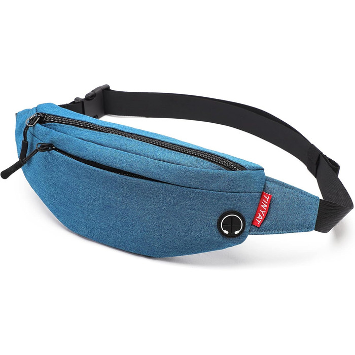 Поясна сумка TINYAT для туризму та спорту сірого кольору, T201 (зелений/2003)