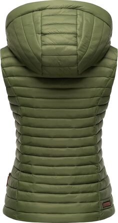 Жіноча перехідна куртка Navahoo Shadaa з капюшоном, легка стьобана жилетка, розмір 3XL (XS, Dusty Olive)