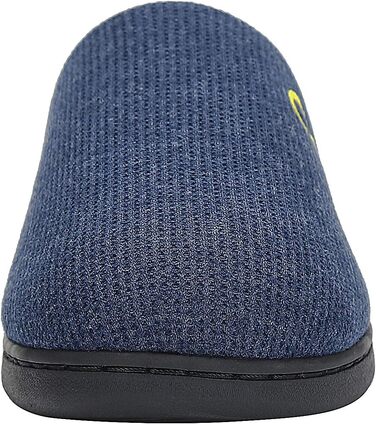 Тапочки зимові Mishansha унісекс, тепла підошва з memory foam, розмір 36-47, джинсова синь, жовтий, EU 44/45