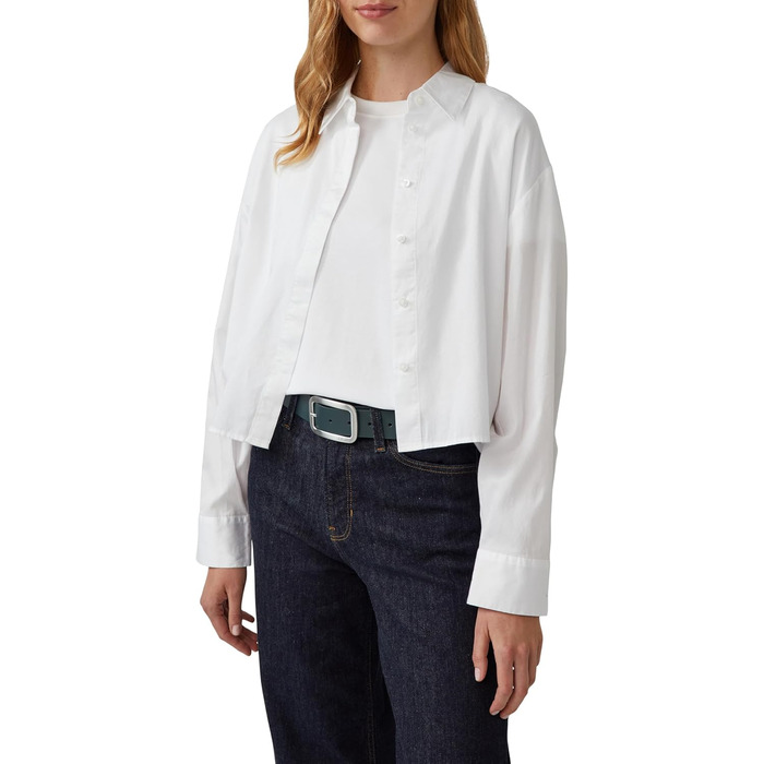 Стильний шкіряний ремінь s.Oliver з квадратною пряжкою - якісний аксесуар