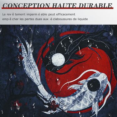 Килимок для миші EFISH Japanische Gaming XXL 800x300 мм, великий, з прошитими краями, водонепроникний, антиковзкий для ПК, MacBook, ноутбука. Підвищує точність та швидкість