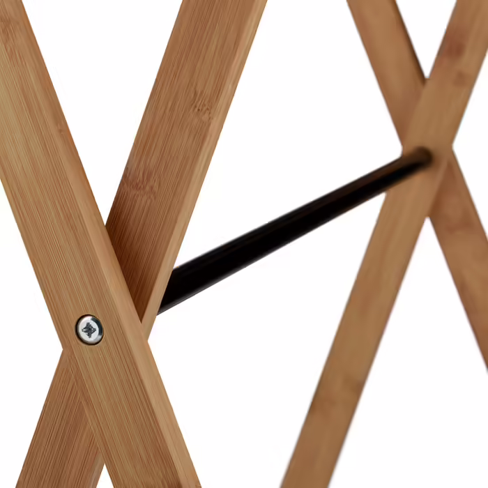 Relaxdays Standing Towel Rack with Shelf