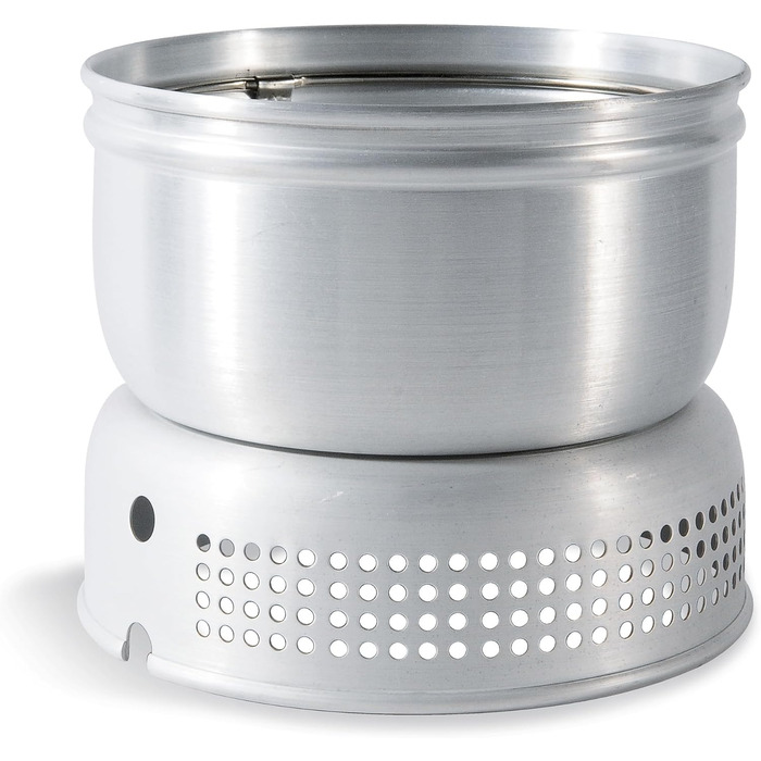 Набір для кемпінгу Tatonka Multi Set + Spiritus Burner (8 предметів) - кухонне приладдя з нержавіючої сталі з пальниковим пальником (сковорода, 2 казани, затискний тримач, вітрозахист, рамка для приготування їжі та пальник)