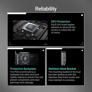 Ігрова відеокарта ASUS Prime GeForce RTX 5070 12GB GDDR7 OC Edition Dual, чорна
