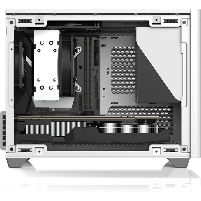 Корпус Mini-ITX Cooler Master MasterBox NR200P Caribbean Blue з скляною панеллю та вертикальним кріпленням GPU