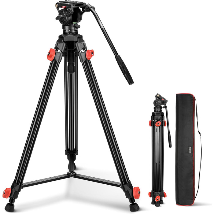 Штатив для камери Neewer з пливним упором TP73 для DSLR, Camcorder, DJI Gimbals, Manfrotto QR Plates, до 6 кг