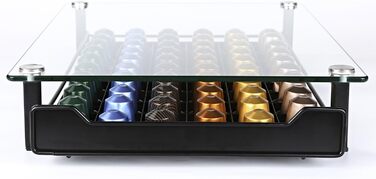 Організатор для капсул Nespresso HiveNets - тримач для 60 капсул з міцного скла