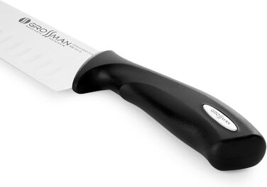 Ніж кухонний Grossman 110EP Santoku, 29 см, сталь, ергономічна ручка