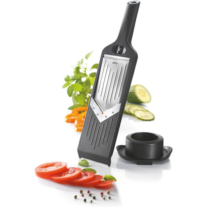 GEFU V-Hobel Julienne: ідеальний слайсер для овочів та фруктів, слайси та джулієни
