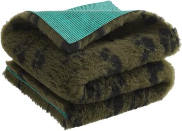 Медична ковдра для собак Medbed Premium: нековзна, швидковисихаюча, дихаюча та пральна (70 x 100 см, 100x140 см, колір оливковий)