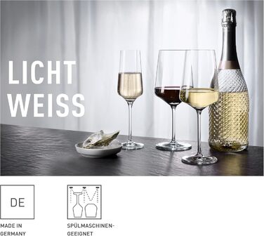 Набір келихів для білого вина RITZENHOFF Lichtweiss 400 мл (2 шт) - Made in Germany