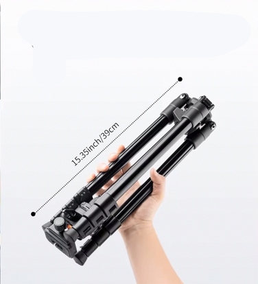 Професійний штатив K&F Concept, 160 см, чорний