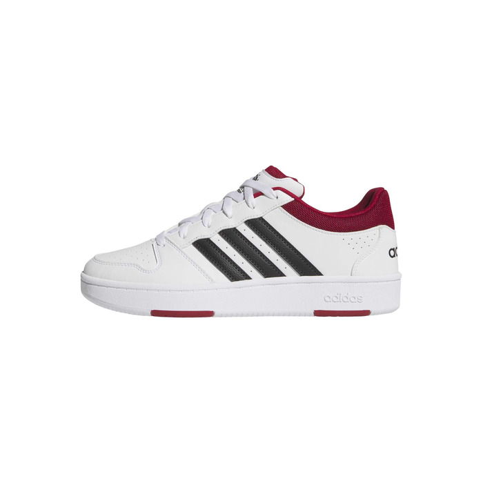 Кросівки Adidas Hoops Classic Unisex (48 EU, Білий, Червоний, Чорний)