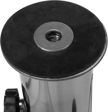 Andora Parasol Base XL Stainless Steel with Adapter 48/39/34 mm - Parasol Stand for Lawn