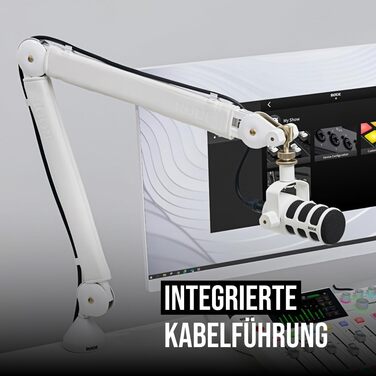 Шарнірний штатив RØDE для студійних мікрофонів (PSA1+, білий)