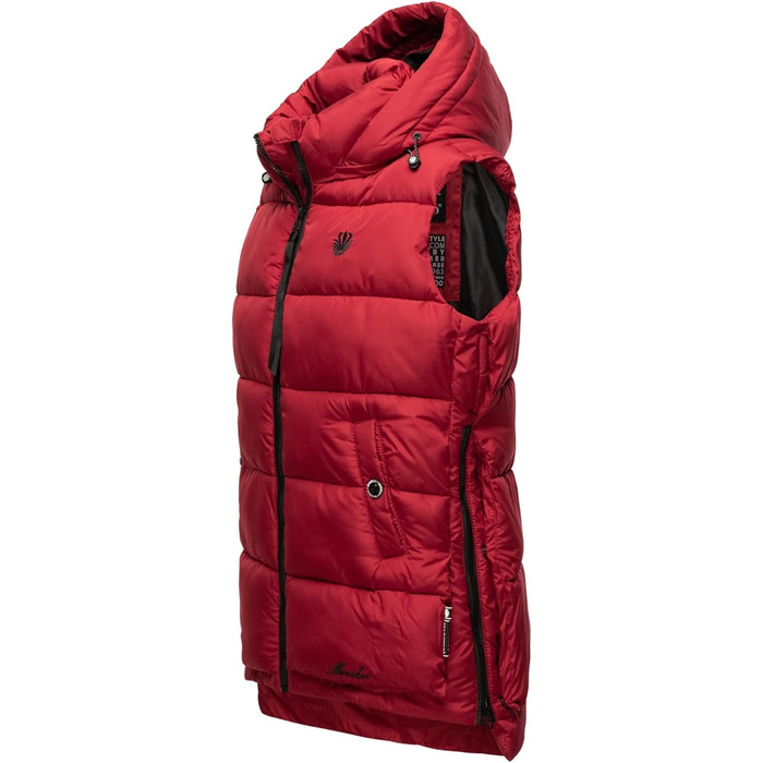 ARIKOO Степова жилетка Daen Weste B898, червона (XL) - тепла, для весни/переходу