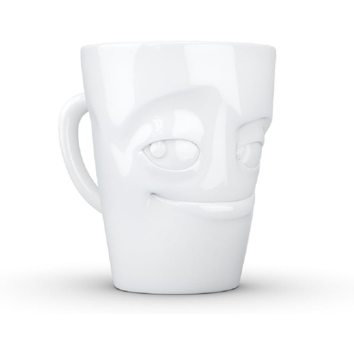 Fiftyeight, Porcelain, Handle Mugs 2-Piece Set, Grumpy and Mischievous, 350 ml Handle Cups