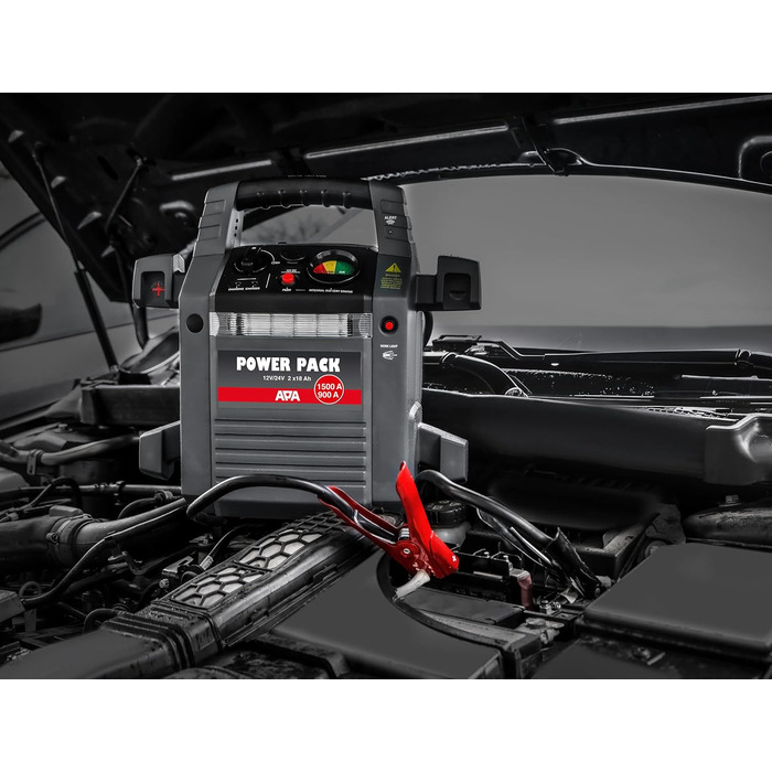 Power Pack APA 16524 - Пусковий пристрій 12/24V, 900A