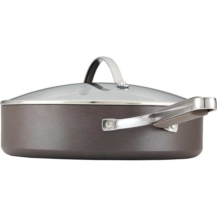 Набір кухонного посуду Ayesha Curry, 10 предметів, антипригарне покриття, антрацит