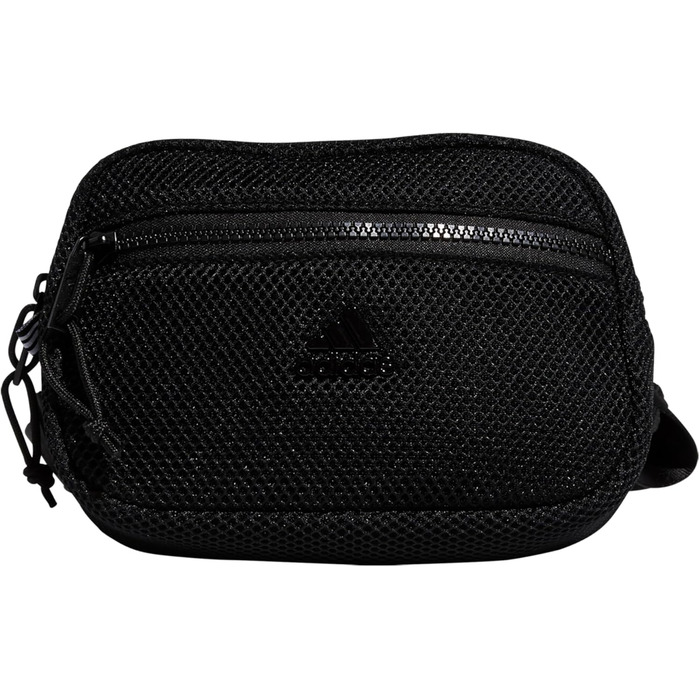 Унісекс поясна сумка adidas Airmesh для подорожей, спорт, чорна