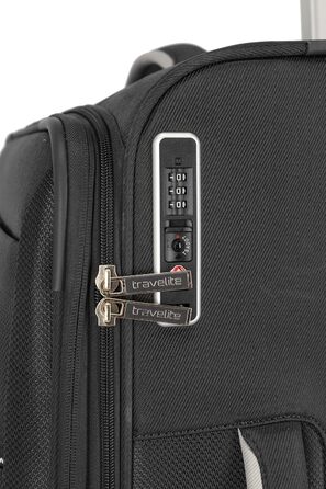 Валіза Travelite MIIGO велика з розширенням, екологічна, 4 колеса, TSA-замок, 77 см, 90-96 літрів, колір: Матча (зелений)