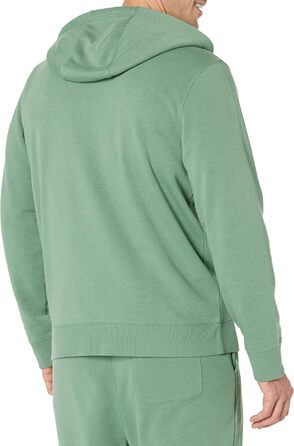 Чоловічий худі Amazon Essentias з французького трикотажу з блискавкою та комфортним кроєм (M, світло-бежевий)