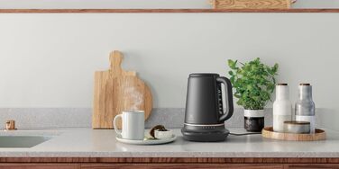 Електричний чайник Electrolux Explore 7 E7K1-6BP: акумуляторний, з регулюванням температури, 1.7 л, Black Pearl