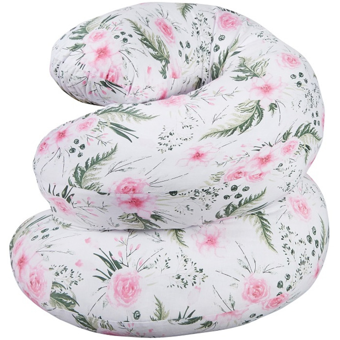 Багатофункціональна подушка для сну Babymam, 300 см, наповнювач — силіконові кульки