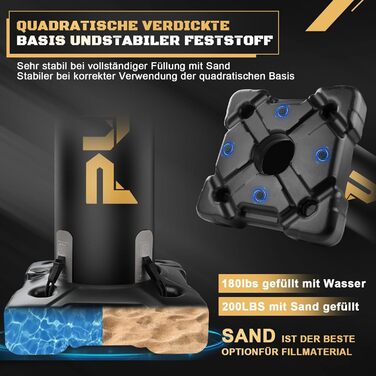 Важкий боксерський мішок зі стійкою для дорослих, підлітків та дітей. Комплект для кікбоксингу та ММА. Ідеально для домашнього фітнесу.